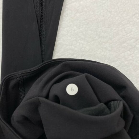 Lululemon Leggings Womens Size 6‎ Black Sculpt It Tight Mesh Side High Waisted - Picture 8 of 11